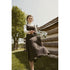 Ava & Lu Black Pleated Buckle Jumper & Top